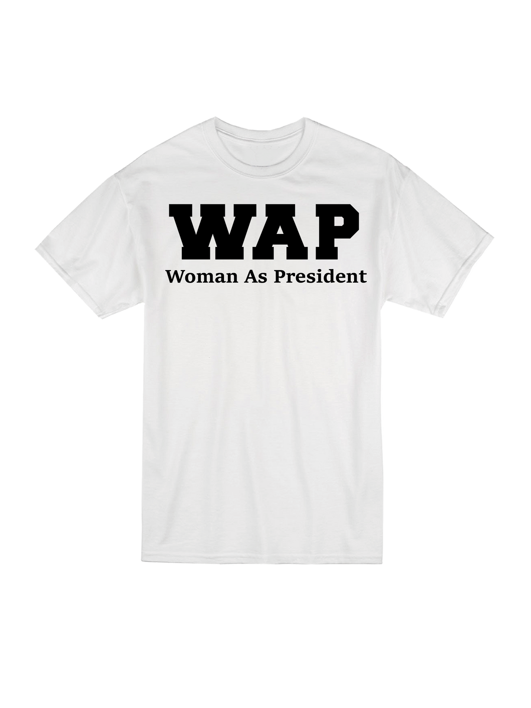 Woman as president t shirt template