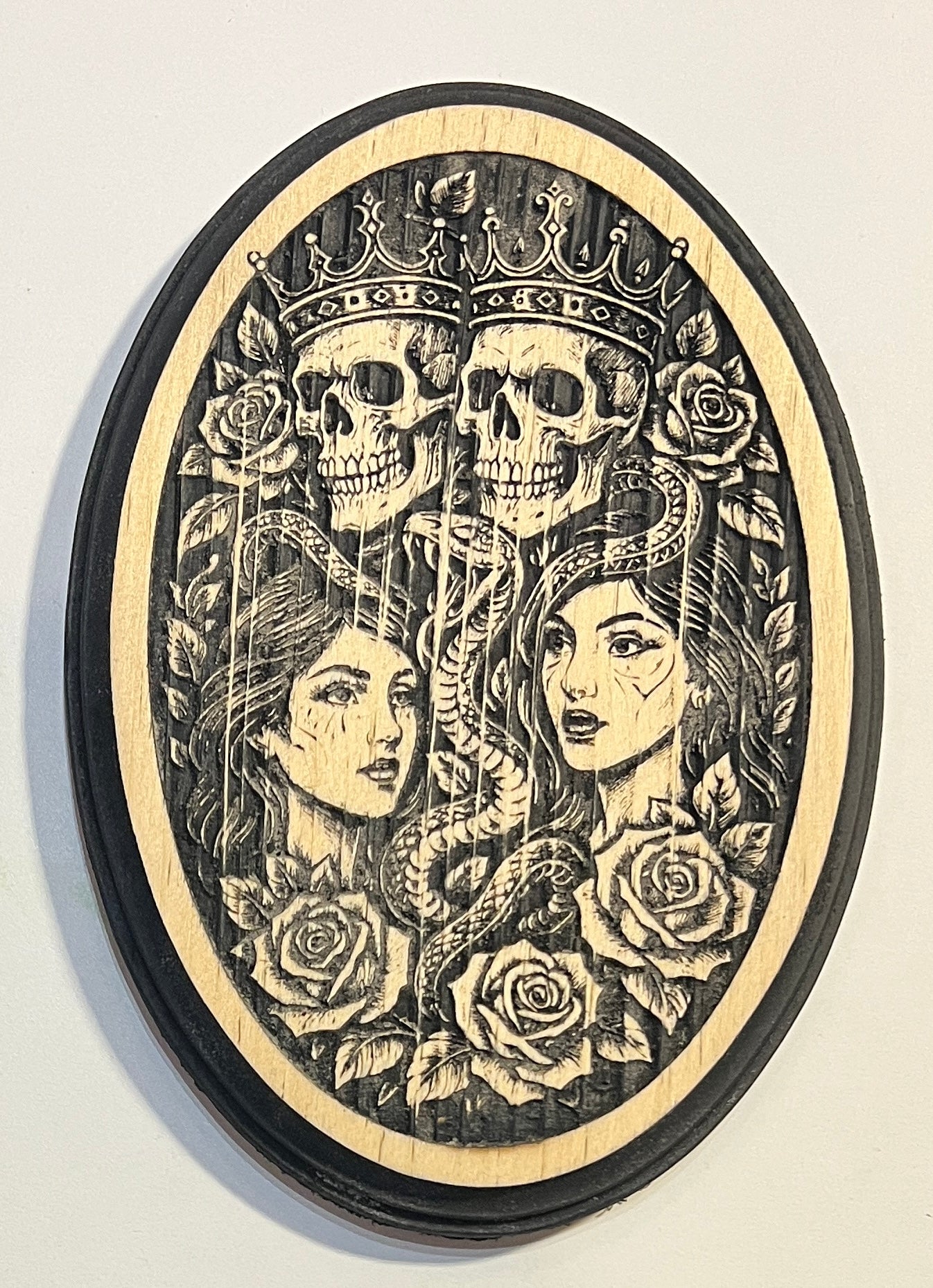 Detailed Custom Wood Art