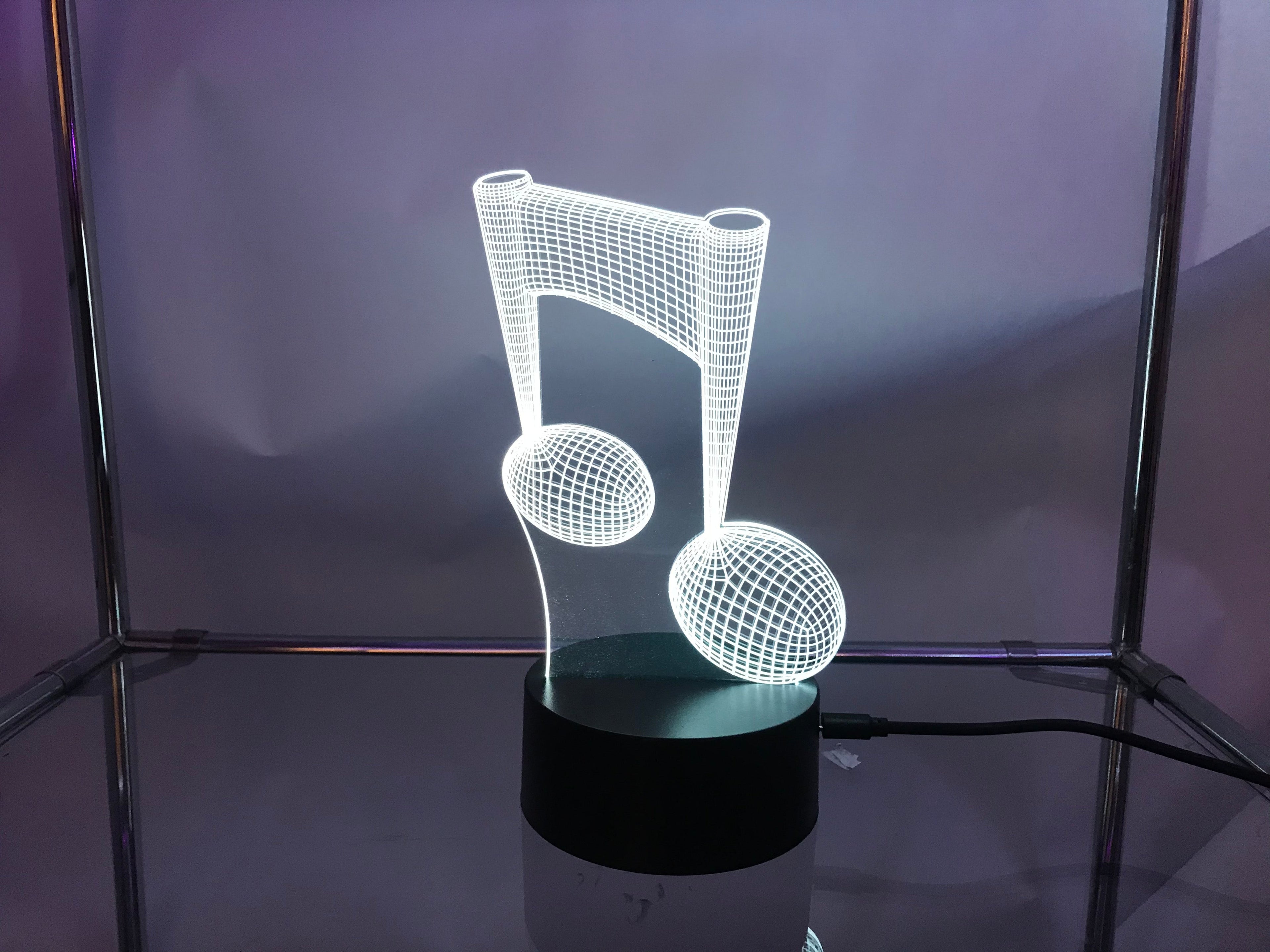 3D Optical Illusion Night Lights