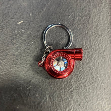 Load image into Gallery viewer, red rechargeable turbo keychain