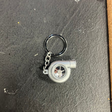Load image into Gallery viewer, Matte Chrome rechargeable turbo keychain