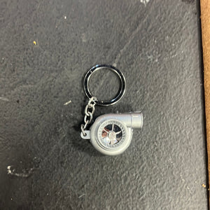Matte Chrome rechargeable turbo keychain