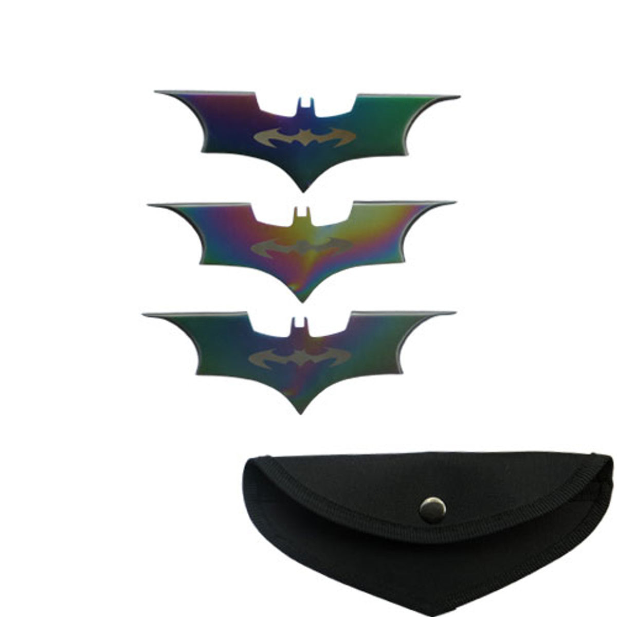 Three Set Rainbow Batarang
