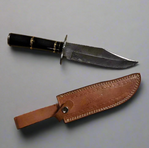 Damascus Hunting Knife Loose Arrow
