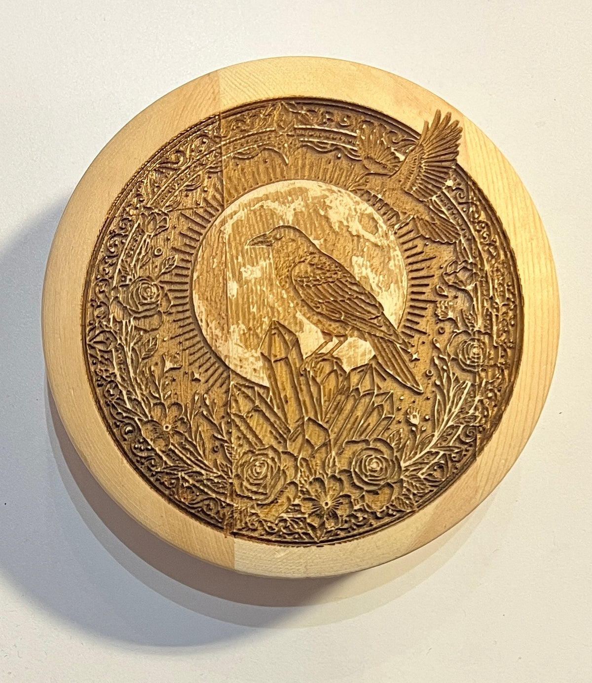 Raven’s Night Wood Burning