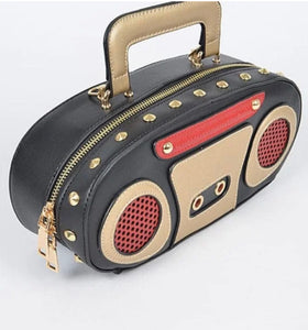 Retro Boombox Radio Handbag