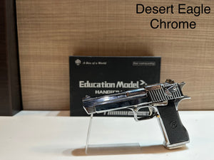 The Desert Eagle educational model is the perfect gift for any gun collector or person looking to educate themselves in gun safety and gun use. Small parts included, Safe for most ages. 