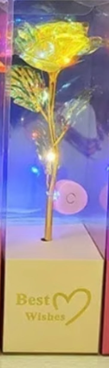 Light-up rose gift box - view 2