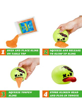 Load image into Gallery viewer, Slimeups slime toys that slurp up and spit out slime. Also used as a case to hold slime. 