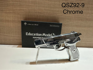 The QSZ92-9 educational model is the perfect gift for any gun collector or person looking to educate themselves in gun safety and gun use. Small parts included, Safe for most ages. 