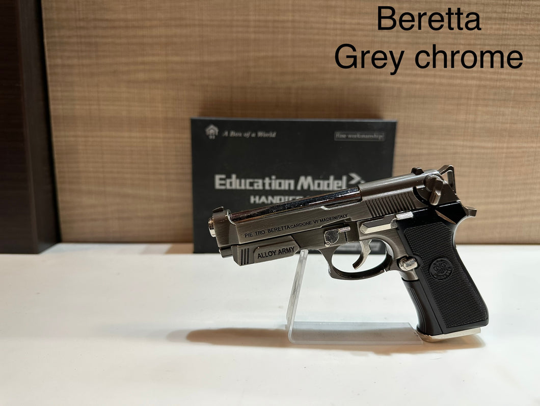 The Beretta educational model is the perfect gift for any gun collector or person looking to educate themselves in gun safety and gun use. Small parts included, Safe for most ages. 