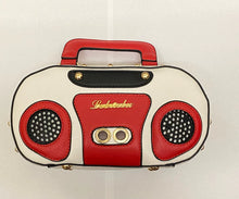 Load image into Gallery viewer, Retro Boombox Radio Handbag