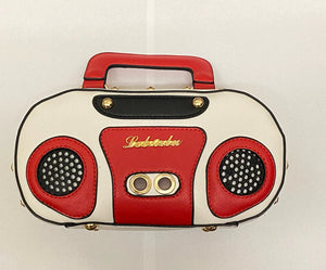 Retro Boombox Radio Handbag