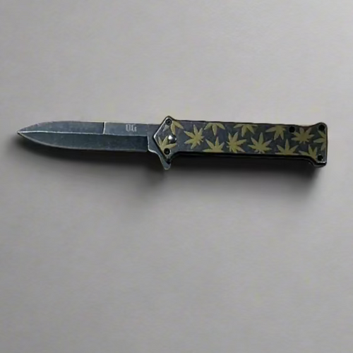  Marijuana Leaf Knife OG Trendie Days