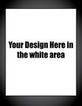 Trendie Days Rug Creator Background to place your design on top of for us to create your rug.  With the words Your Design Here in the white area placed in center of design. Santa Fe, New Mexico