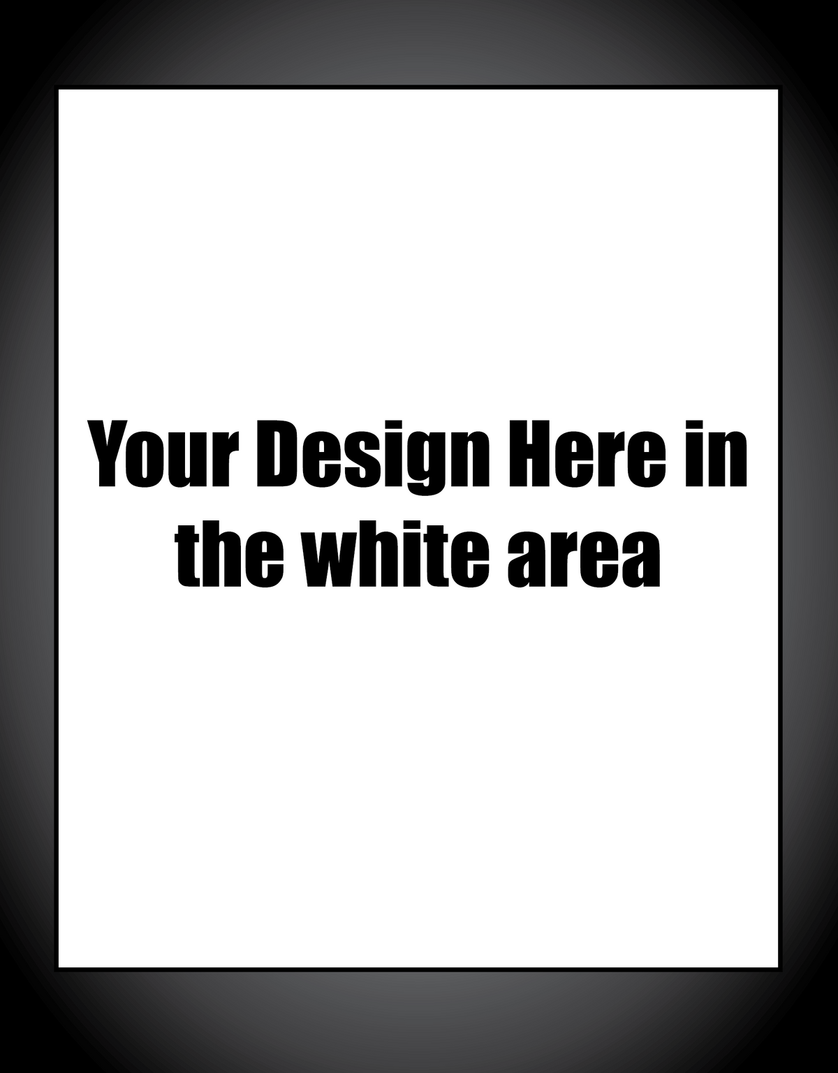Trendie Days Rug Creator Background to place your design on top of for us to create your rug.  With the words Your Design Here in the white area placed in center of design. Santa Fe, New Mexico