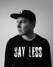 Load image into Gallery viewer, Say Less T Shirt Stress  Model Side Pose  - Trendie Days