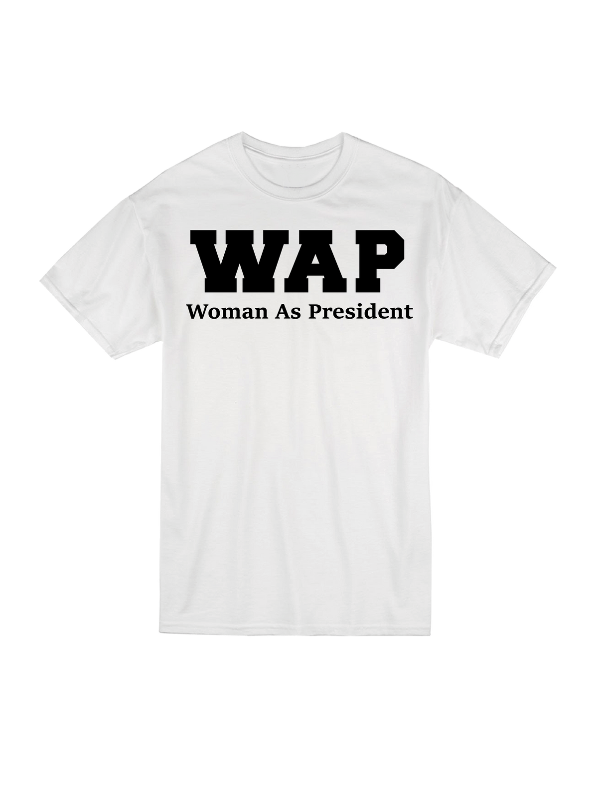Woman as president t shirt template