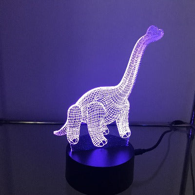 brontosaurus Dinosaur 3D night lights
