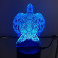 Turtle 3D LED Light