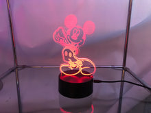 Load image into Gallery viewer, Mickey Mouse 3D Lights