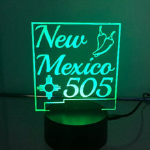 Load image into Gallery viewer, New Mexico 505 zia symbol chile light green from www.Trendiedays.com