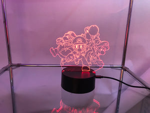 Mario Bro’s 3D Lights