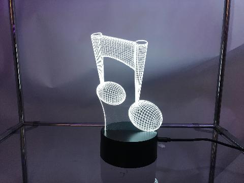 Music Note 3D Light-Trendie Days