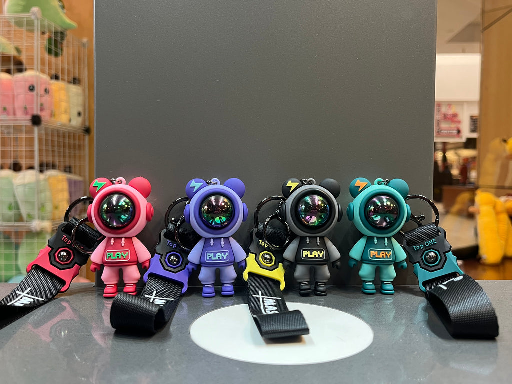 Spaceman Keychains