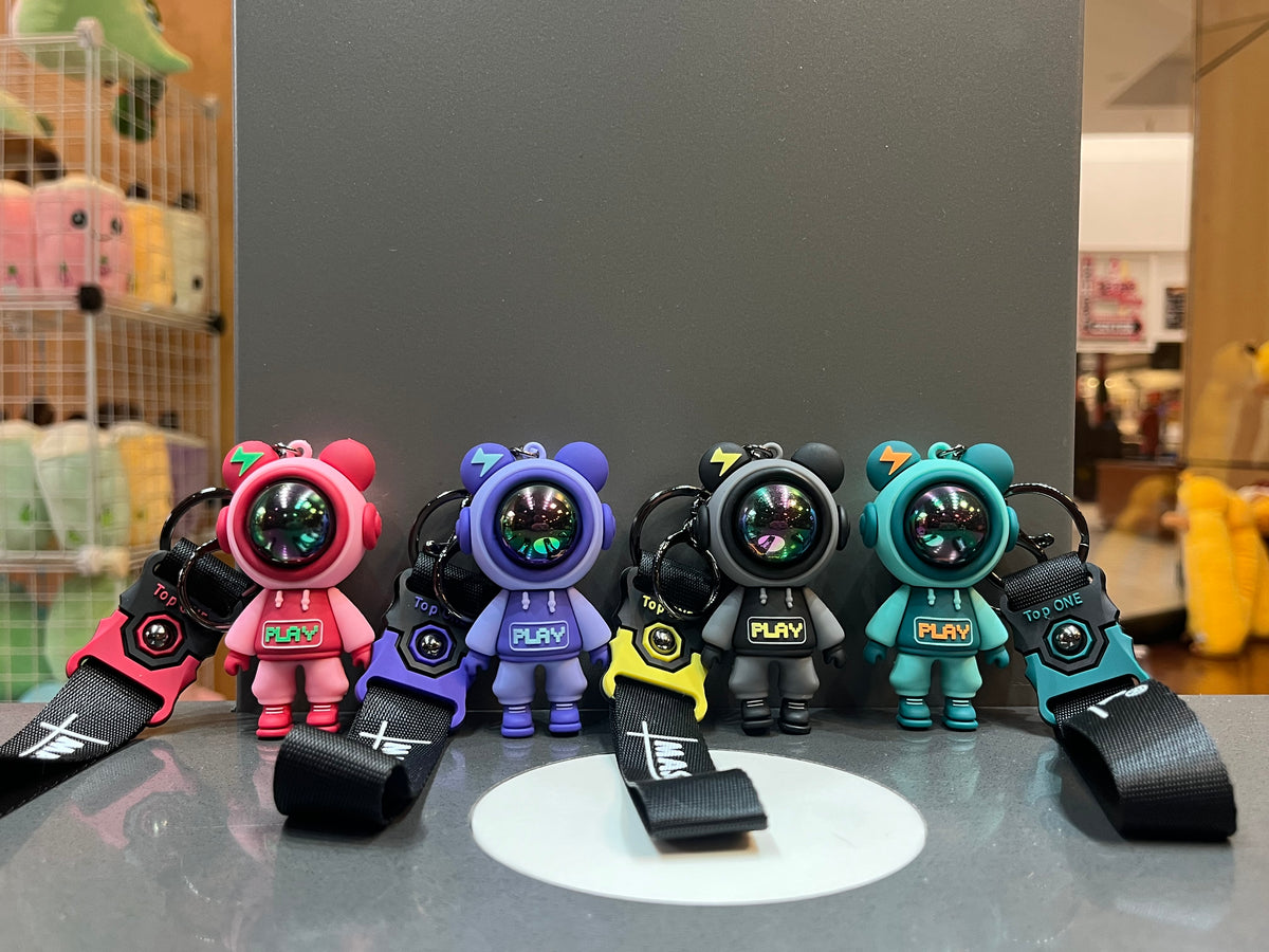 Spaceman Keychains
