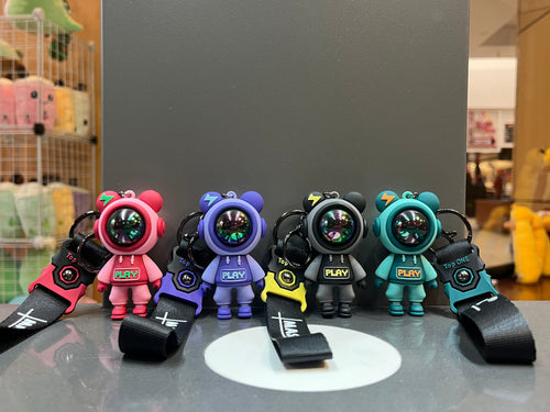 Spaceman Keychains