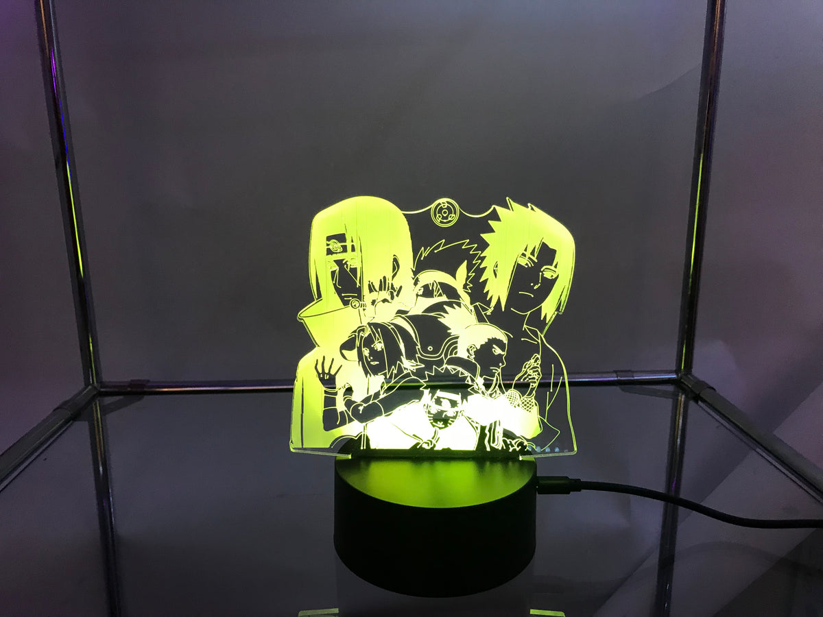 Anime Optical Illusion Night Light