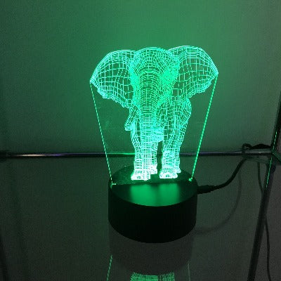 Elephant 3D Light