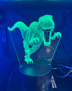 Dinosaur 3D night lights