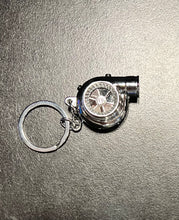 Load image into Gallery viewer, Chrome rechargeable turbo keychain