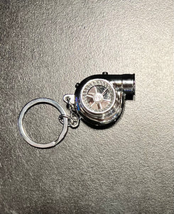 Chrome rechargeable turbo keychain