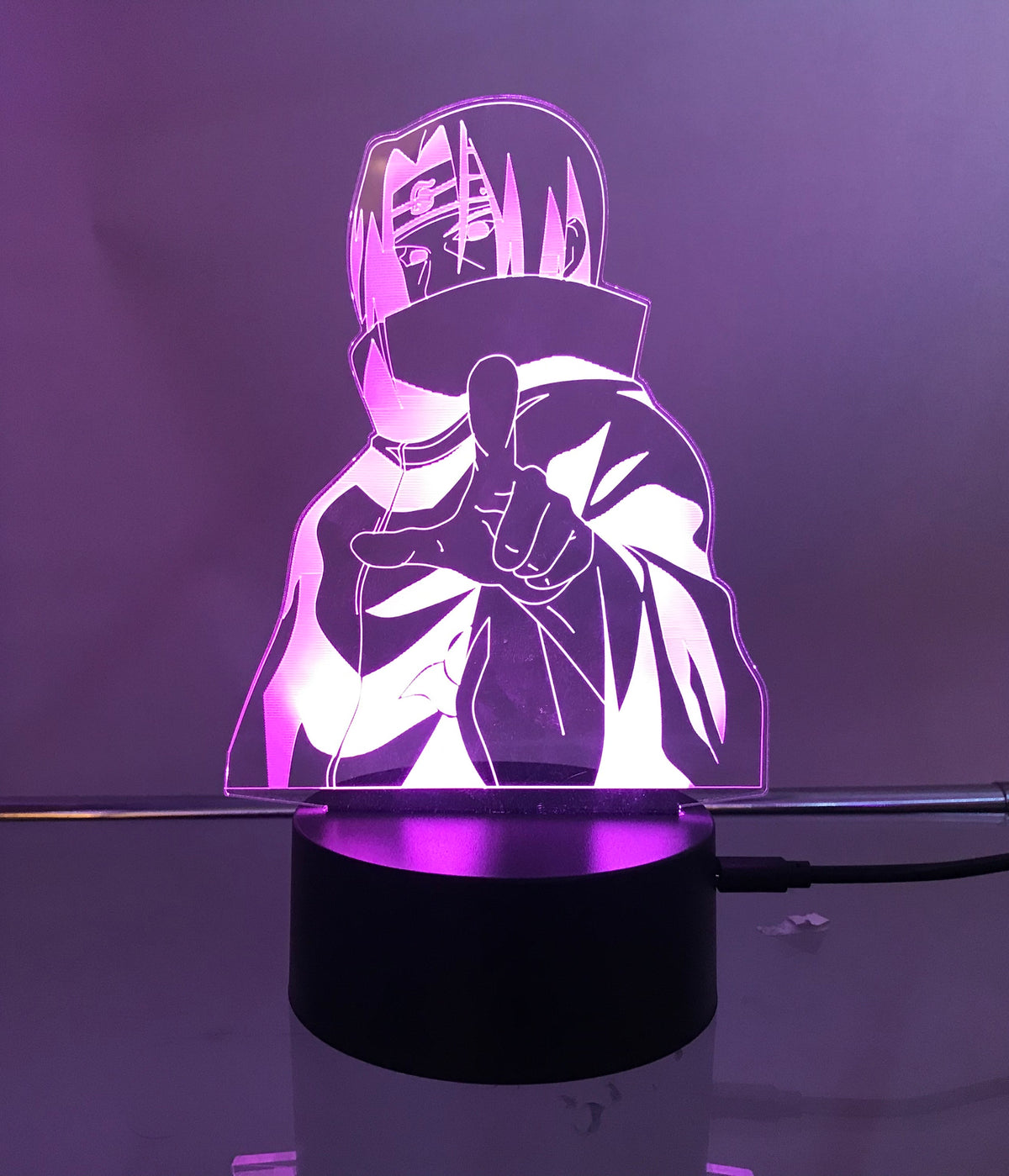 Anime Optical Illusion Night Light
