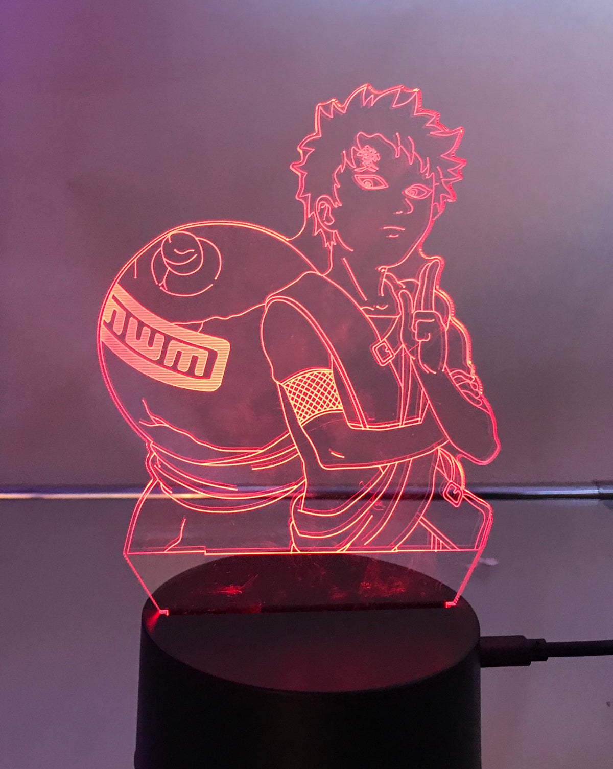 Anime Optical Illusion Night Light