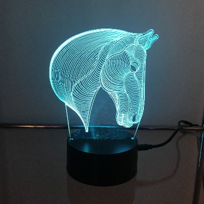 Horse 3D Light