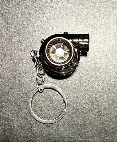 Onyx color rechargeable turbo keychain