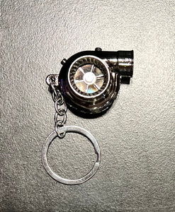 Onyx color rechargeable turbo keychain