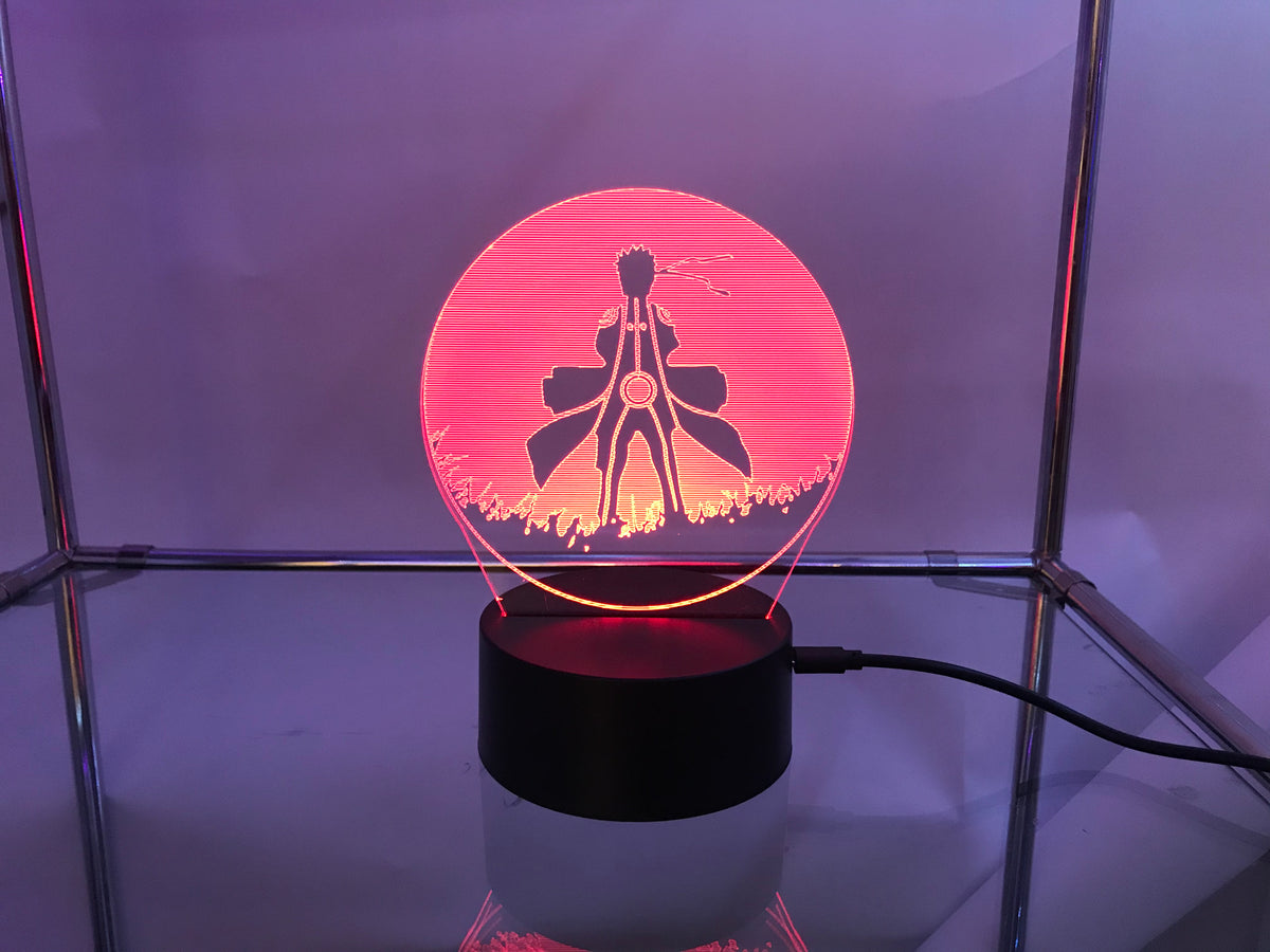 Anime Optical Illusion Night Light