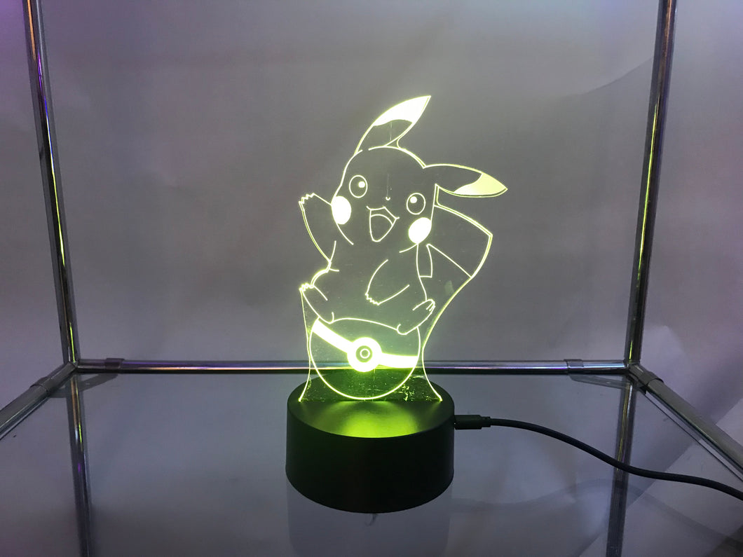 Pikachu 3D light